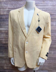 Men's Yellow ~ Canary 2 buttons blazer ~ Sport coat jacket