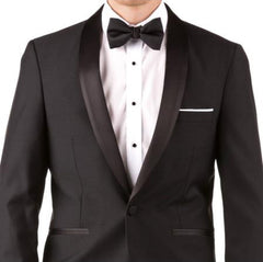 Slim Fit Tuxedo - Men's Slim Fit Suit Men's Black Tuxedo Online