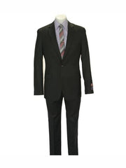 Designer Men's 2 button fully lined slim fit Black suit