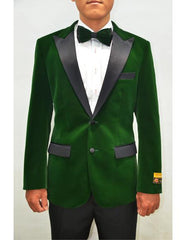 Peak Lapel Fashion Smoking Casual Velour Cocktail Tuxedo velour Men's blazer Jacket