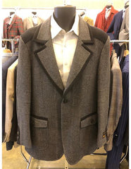 Men's  Two Button Grey Suit