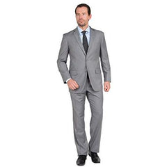 Men's  Two Button Gray Suit