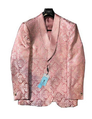 Men's Floral Pattern Blazer