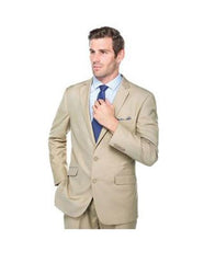 Renoir Suits - Renoir Fashion Mens Mixture Slim Fit Suit