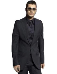 Men's Black Clearance Sale Italian Man Suits