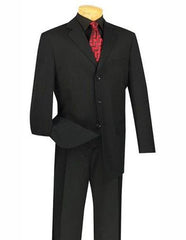 Men's Suit Black  Three Button