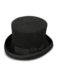 Designer Brand Men's Black Stout Top Hat ~ Tuxedo Hat