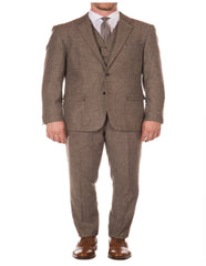 Brown Peak Blinder Custom Vested Suit