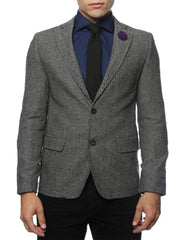 Grey Fully Lined Peak Blinder Custom Vested Suit