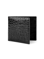 Men'S Alligator Billfold Black