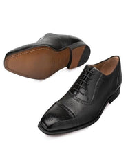 Mezlan Brand Mezlan Men's Dress Shoes Sale Mezlan Shoes Black Deerskin and Polished Calfskin Shoes