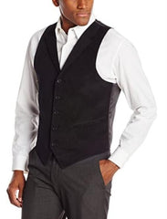 Mens Vest Black