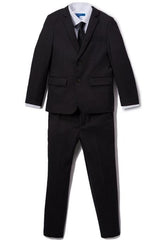 Designer Boys Suit - Dark Gray Kids Suit - Children Suit