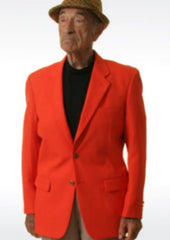 Mens Blazer Orange