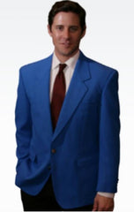 Mens Blazer Royal Blue