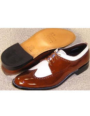 Mens Stacy Baldwin Spectator Brown ~ White