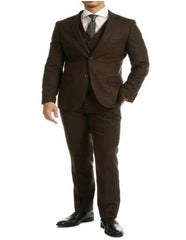 Mens Country Wedding Suits - Mens Country Wedding Attire - Cognac