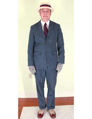 Harlem Nights Attire - Harlem Nights Mens Attire - Harlem Nights Theme Outfit - Package Gray