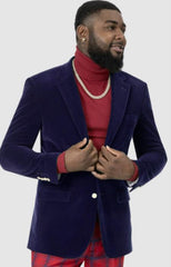 Mens Blazer Royal