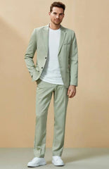 Mint Green Summer Suit - Light Green Suits - Sage Green Color