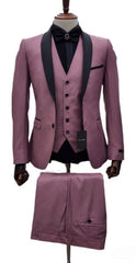 Rose Gold Tuxedo - Blush Tuxedo - Pink Tuxedo