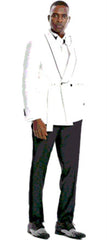 Mens Blazer - Paisley Blazer - Prom Blazer - White Prom Tuxedo