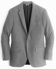 Grey Mens Winter Blazer - Cashmere and Winter Fabric Dress Jacket $99UP