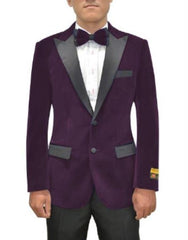 Mens Prom Blazer - Eggplant Blazer For Homecoming