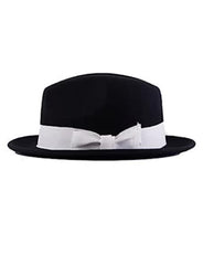 Mens Hat Black ~ White