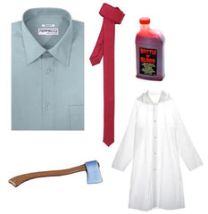 Halloween Packages Sky Blue Dress Shirt