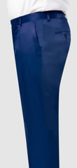 Mens Satin Pants Royal