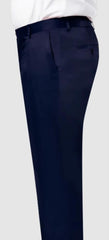 Mens Satin Pants Navy