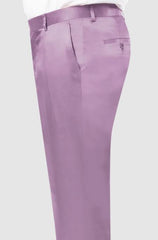 Mens Satin Pants Mauve