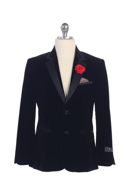 Navy Blue Boys Kids Sizes 2 button Centre Vent Jacket Perfect for toddler Suit wedding  attire outfits