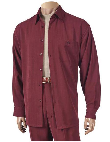 burgundy under shirt