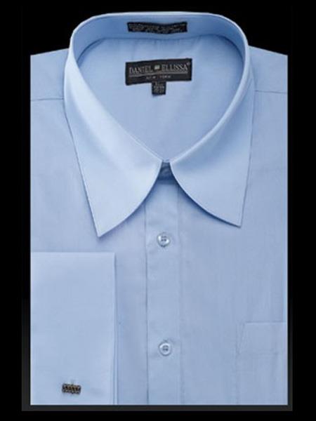 baby blue dress shirt