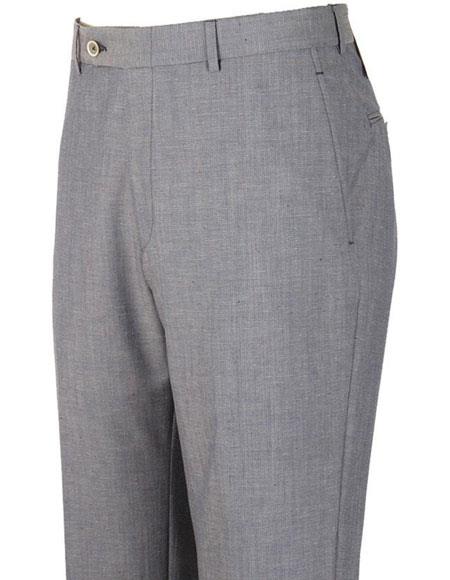 flat front casual pants