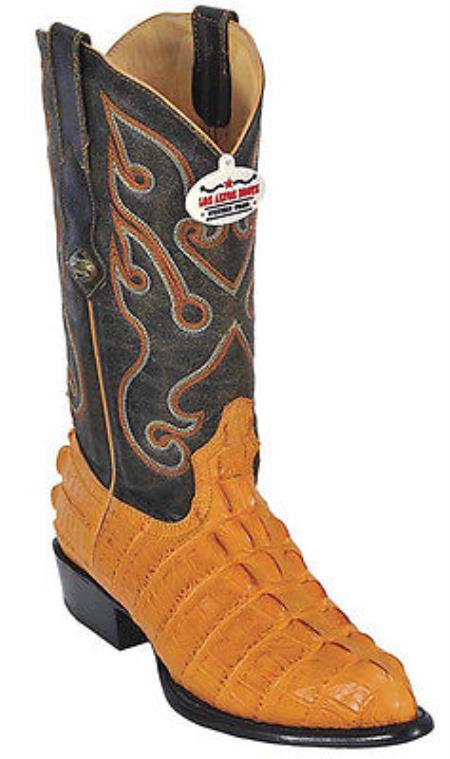 Croc Tail Print Riding Buttercup Los Altos Men's Western Boots Cowboy ...