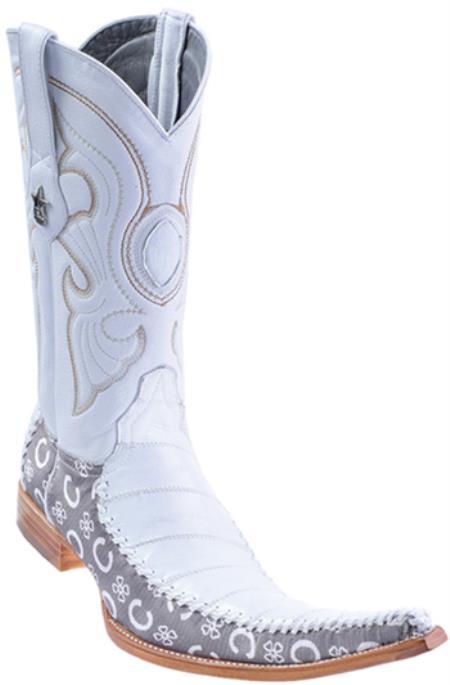 mens white western boots