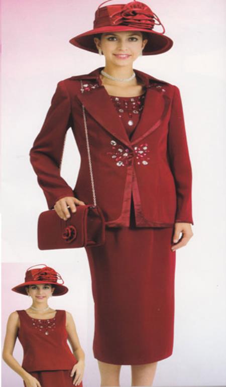 maroon ladies suits