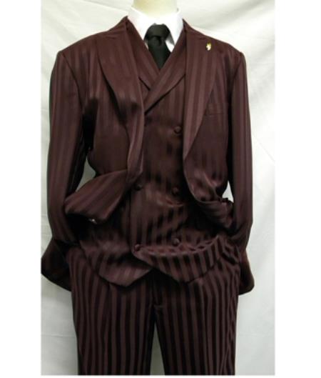 Mens Falcone Burgundy ~ Wine ~ Maroon Suit