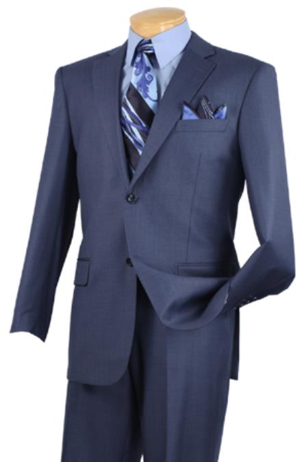 Men's Executive 2 Piece Suit Blue