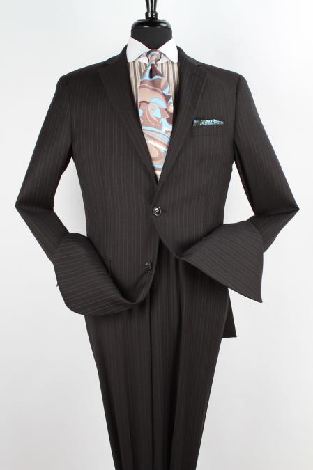 Men's 2 Piece 100% Wool Executive Suit