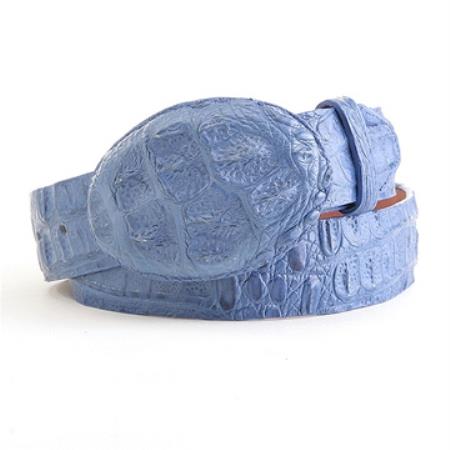 Authentic Genuine Real Blue Jean Caiman Belt 