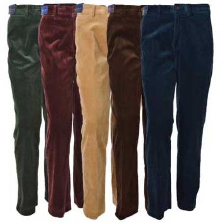 pleated corduroy pants mens