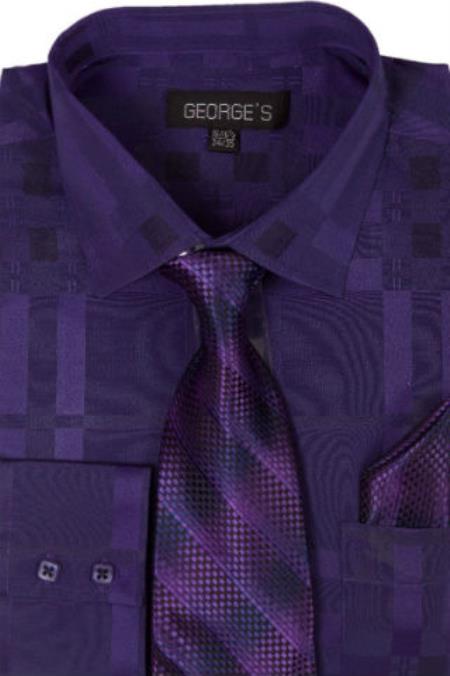 mens purple shirt