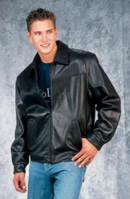 Men's Fashion quality jacket Black