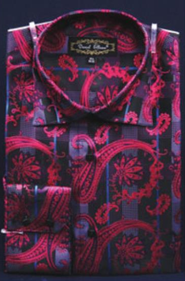 fuchsia mens dress shirt