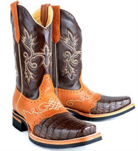 mens gator skin cowboy boots