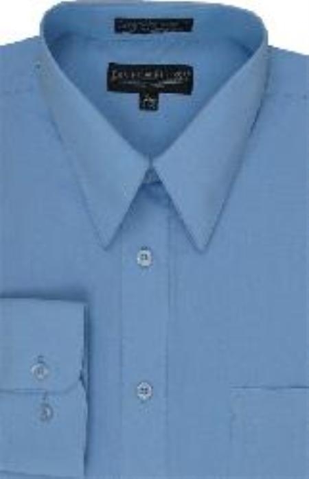 blue mens dress shirt